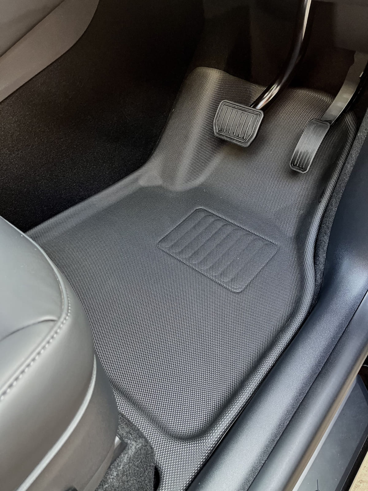 ToughPRO Floor Mats Black For Tesla Model Y Performance 7 Seater 2021-2024