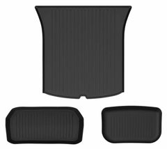 Heavy Duty 3-Piece Mat Set Frunk Boot Under Boot Liner Set For Tesla Model Y [2022-2024]