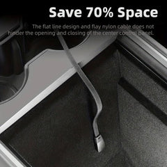 USB-C Car fast charging Cable for tesla Model 3 and Y