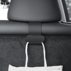 Tesla Model Y & 3 black head rest hooks (Pair)