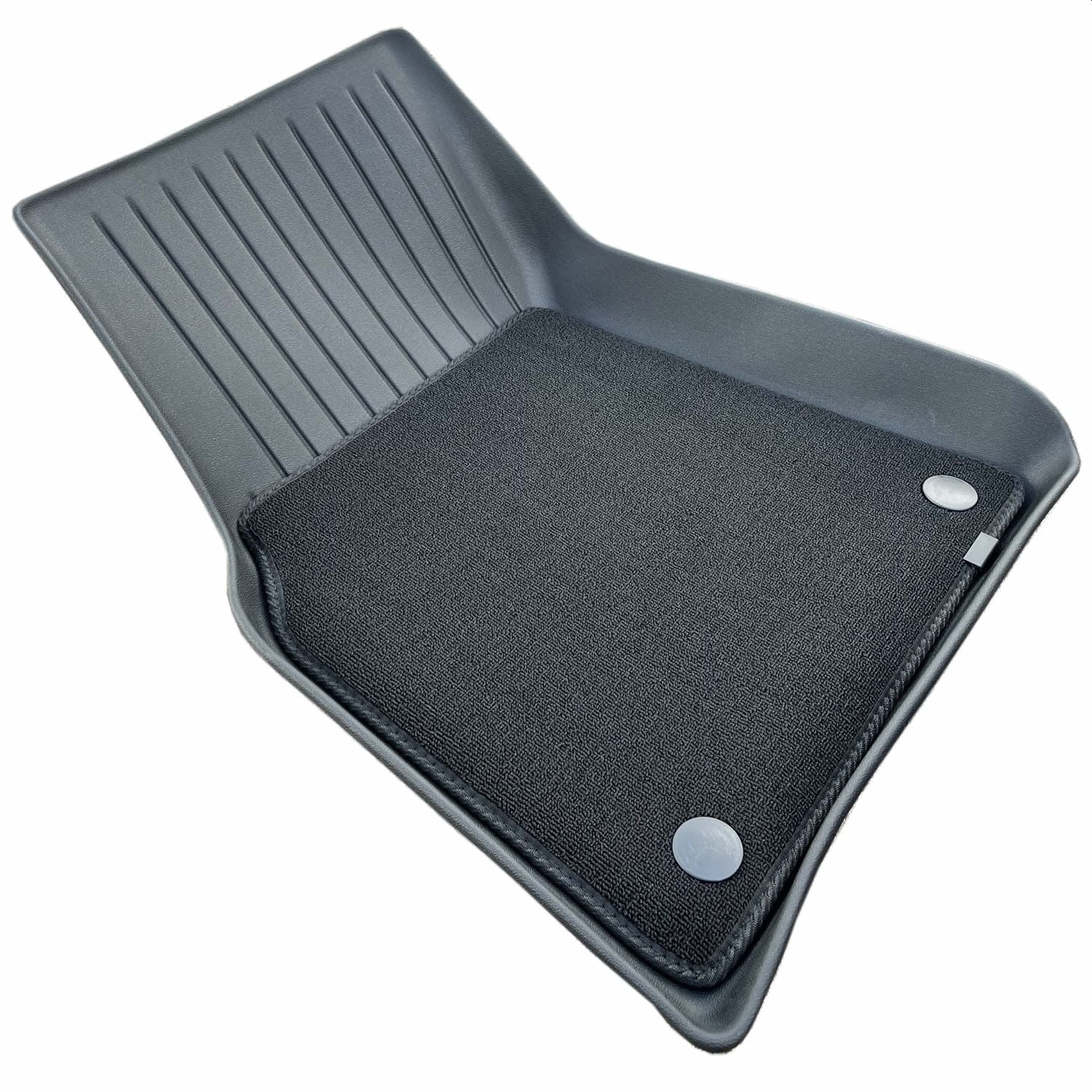 2-Layer Waterproof / Carpet All Weather Mats for Tesla Model 3 Highland [2024-2025]