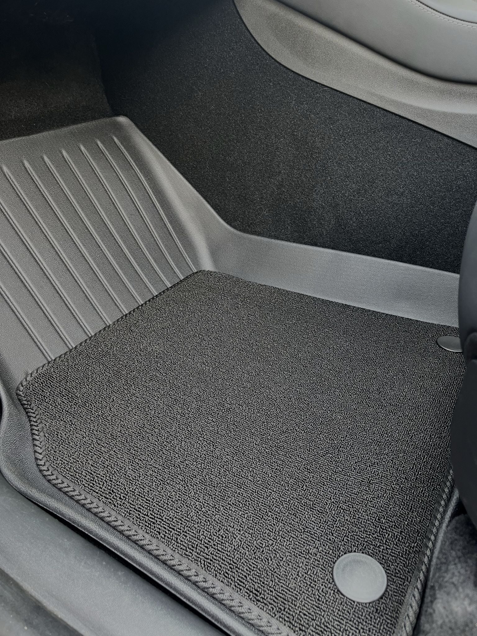 2-Layer Waterproof / Carpet All Weather Mats for Tesla Model 3 Highland [2024-2025]